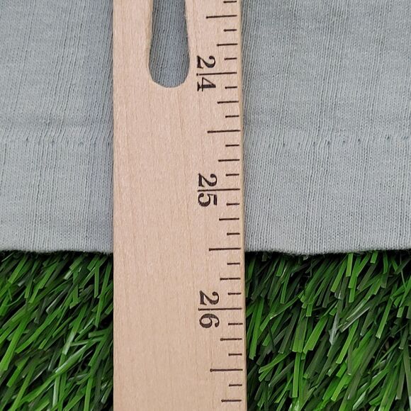 Vintage Flower Botanical Shirt Womens Large 21x25 Blue USA - Picture 5 of 11